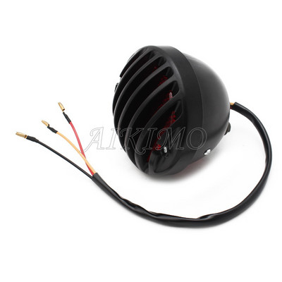 Motociklo šoninis galinis žibintas su valstybinio numerio laikikliu, skirtu Harley Sportsters Bobber Chopper galiniam stabdymo žibintui