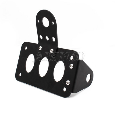 Motociklo šoninis galinis žibintas su valstybinio numerio laikikliu, skirtu Harley Sportsters Bobber Chopper galiniam stabdymo žibintui