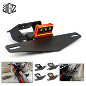 KTM DUKE 125 250 390 200 2013 - 2016 2016 2017 2018 2019 motociklo galinio valstybinio numerio ženklo galinio rėmo laikiklis su LED lempute