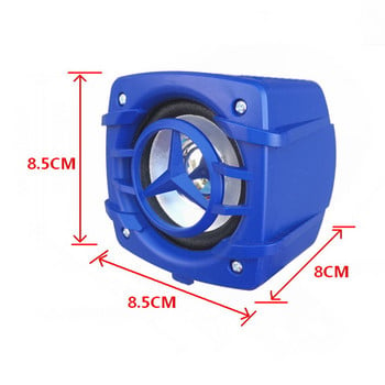 Мотоциклетна стерео универсална мотоциклетна високоговорител Звукова система за каране Bluetooth-съвместима за 9-100V електрически скутер мотоциклет
