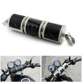 Difuzor motocicletă Bluetooth EDR Audio Rezistent la apă Difuzor stereo pentru motociclete Radio FM Moto AUX USB TF MP3 Player