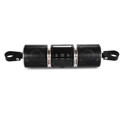 Difuzor motocicletă Bluetooth EDR Audio Rezistent la apă Difuzor stereo pentru motociclete Radio FM Moto AUX USB TF MP3 Player