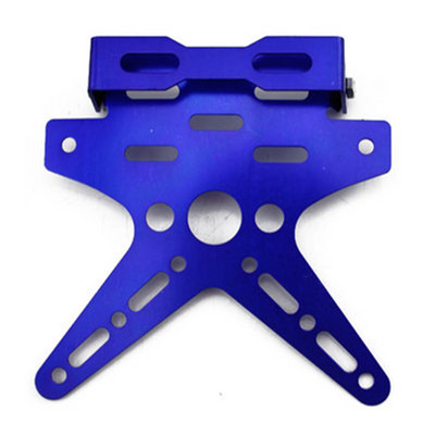 Motociklo valstybinio numerio stovas Universalus galvanizuojamas CNC aliuminio lydinio reguliuojamas motociklo valstybinio numerio numerio rėmo dangtelis