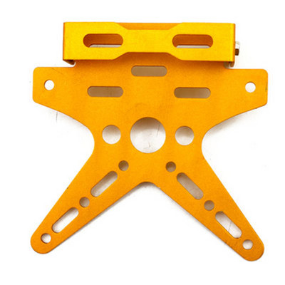 Motociklo valstybinio numerio stovas Universalus galvanizuojamas CNC aliuminio lydinio reguliuojamas motociklo valstybinio numerio numerio rėmo dangtelis