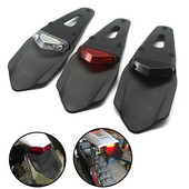 Motociklo universalus 12V LED galinių žibintų stabdžių žibintas su galinio sparno valstybinio numerio laikiklio laikikliu, skirtas enduro visureigiui