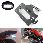 Potrivit pentru Triumph Street Triple 675 Daytona 675 R Suportul plăcuței de înmatriculare Plăcuță de înmatriculare pentru eliminarea aripilor din spate.