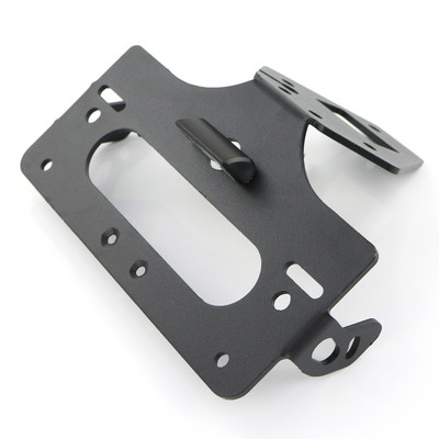 Potrivit pentru Triumph Street Triple 675 Daytona 675 R Suportul plăcuței de înmatriculare Plăcuță de înmatriculare pentru eliminarea aripilor din spate.