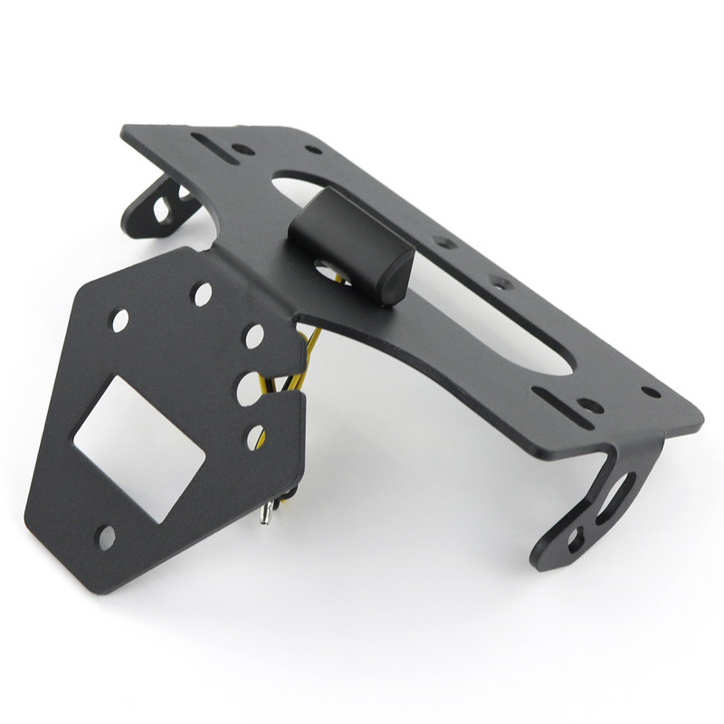 Potrivit pentru Triumph Street Triple 675 Daytona 675 R Suportul plăcuței de înmatriculare Plăcuță de înmatriculare pentru eliminarea aripilor din spate.