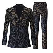 Costum pentru bărbați Costume de nuntă slim fit pentru bărbați smoking de mire nuntă africană la dublu piept pentru cel mai bun bărbat blazer birou, petrecere, bal de absolvire