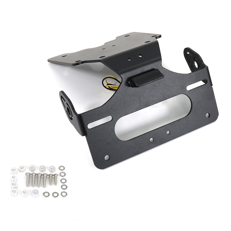 Potrivit pentru Yamaha TENERE700 XT690 2019 2020 2021 Suport pentru plăcuță de înmatriculare Suport pentru plăcuță de înmatriculare Suport pentru coadă Tenere 700 XTZ 690
