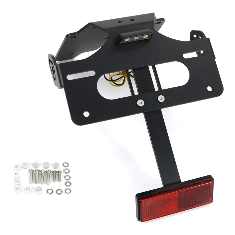 Potrivit pentru Yamaha TENERE700 XT690 2019 2020 2021 Suport pentru plăcuță de înmatriculare Suport pentru plăcuță de înmatriculare Suport pentru coadă Tenere 700 XTZ 690