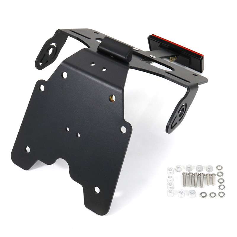 Potrivit pentru Yamaha TENERE700 XT690 2019 2020 2021 Suport pentru plăcuță de înmatriculare Suport pentru plăcuță de înmatriculare Suport pentru coadă Tenere 700 XTZ 690