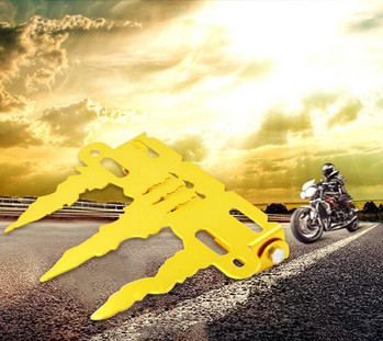 Στήριγμα πινακίδας μοτοσικλέτας Πινακίδα κυκλοφορίας Ghost Claw Μοντέλο Universal Kite από κράμα αλουμινίου