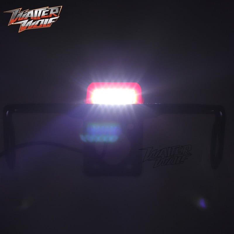 YZFR6 Държач за регистрационен номер за YAMAHA YZF R6 2006-2021 Аксесоари за мотоциклет Скоба Опашка Подредена Рамка за премахване на калници CNC ЛОГО