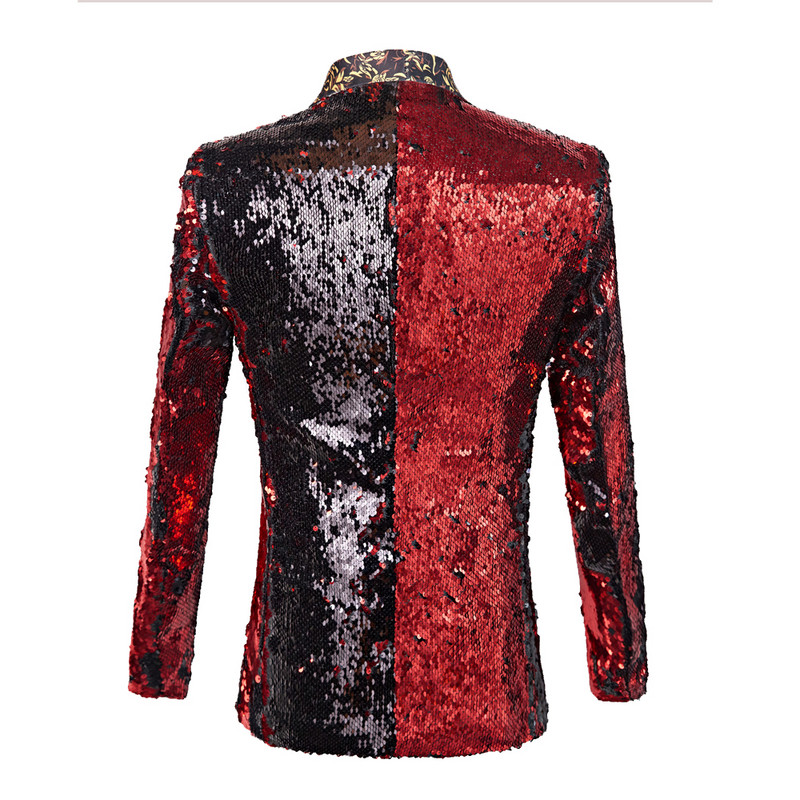 Jachetă pentru bărbați, lucioasă, decorată, lucioasă, pentru bărbați, pentru club de noapte, pentru absolvire, costum bărbați, sacou, cost, paiete, DJ, jachetă neagră
