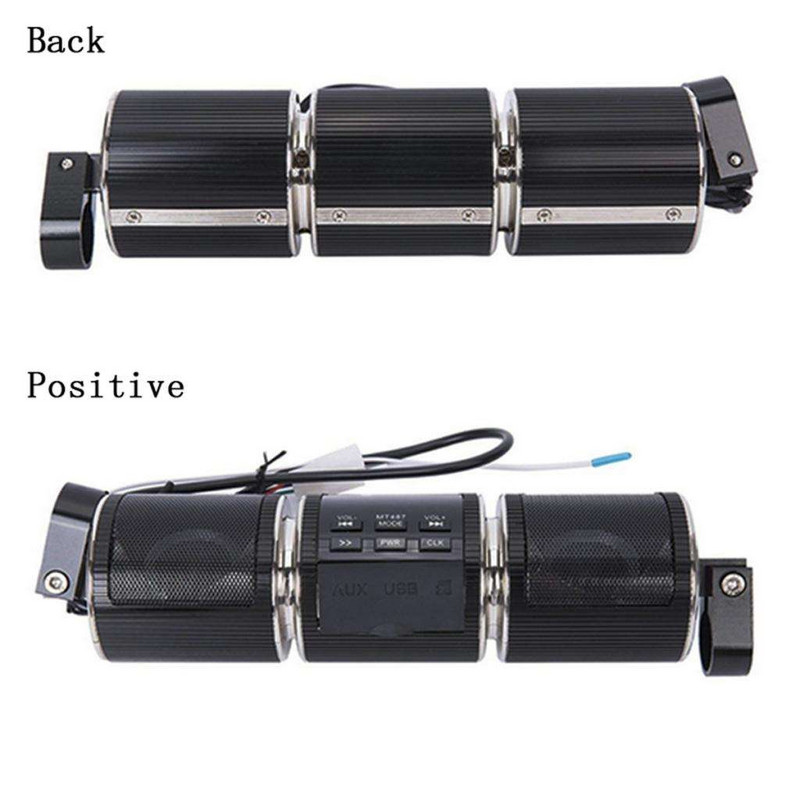 Sistem audio impermeabil pentru motociclete USB TF Radio FM Boxe stereo Bluetooth