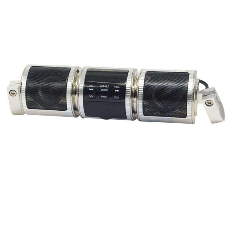 Sistem audio impermeabil pentru motociclete USB TF Radio FM Boxe stereo Bluetooth