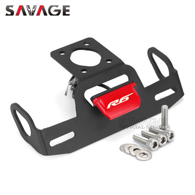 Suport pentru plăcuță de înmatriculare pentru YAMAHA YZF R6 2006-2021 YZFR6 18 2020 Suport cadru pentru coada motocicletei Eliminator de aripi