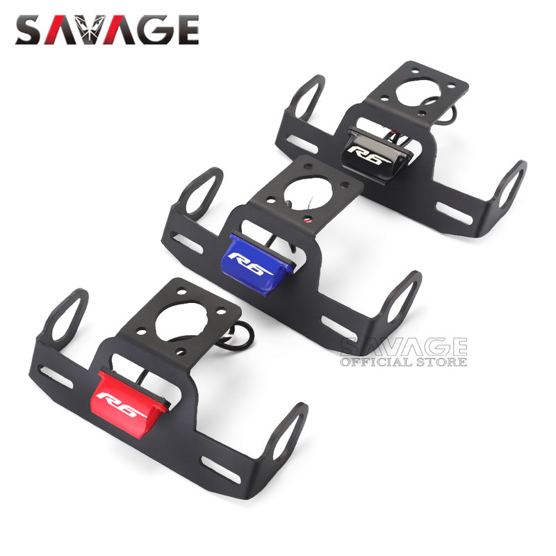 Suport pentru plăcuță de înmatriculare pentru YAMAHA YZF R6 2006-2021 YZFR6 18 2020 Suport cadru pentru coada motocicletei Eliminator de aripi