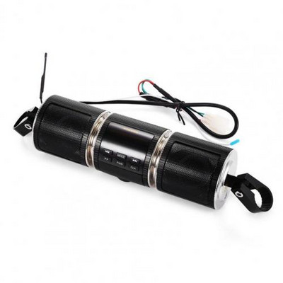 Ghidon Motocicletă MP3 Player Difuzor Bluetooth Muzică Radio FM Suport reglabil Impermeabil Motocicletă Audio Stereo 12V