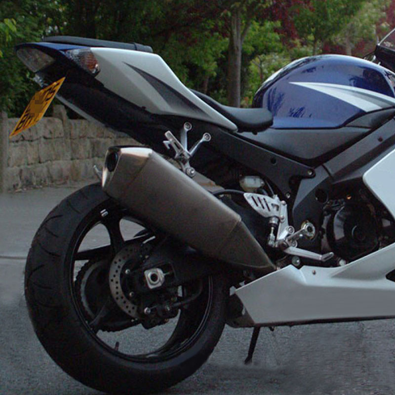 Se potrivesc pentru Suzuki GSX-R 1000 GSXR1000 2005 2006 2007 2008 K5 K7 Kit de eliminare a aripilor din coada spate Suport suport plăcuță de înmatriculare