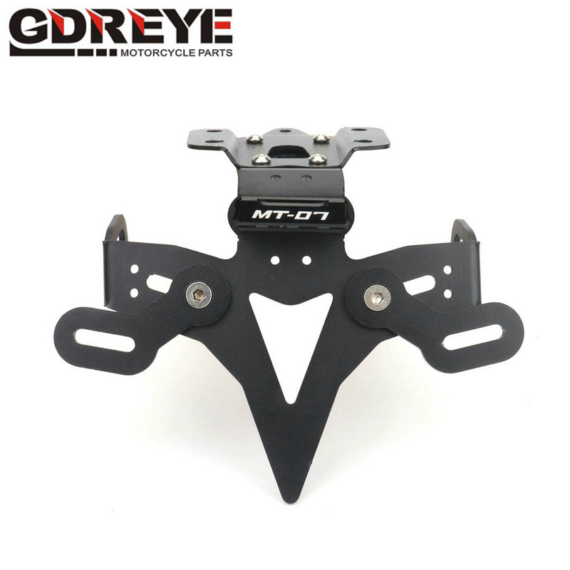 Cadru plăcuță de înmatriculare Suport pentru motocicletă Eliminator de aripi pentru coadă pentru Yamaha MT07 MT 07 FZ-07 MT-07 2013-2021 2014 2018