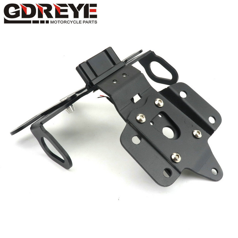 Cadru plăcuță de înmatriculare Suport pentru motocicletă Eliminator de aripi pentru coadă pentru Yamaha MT07 MT 07 FZ-07 MT-07 2013-2021 2014 2018