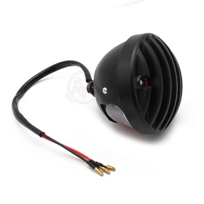 Lampă spate universală 12V cu montare laterală pentru motocicletă cu suport pentru plăcuță de înmatriculare pentru Harley Bobber Yamaha Honda Suzuki