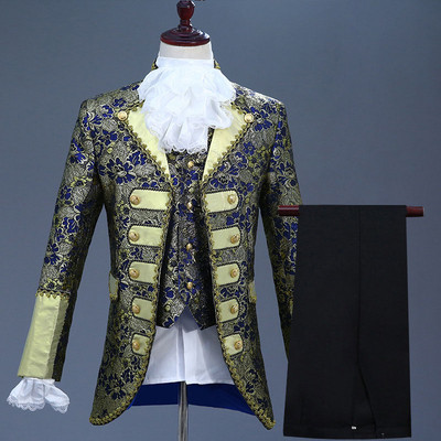 Costume de lux broderie costume bărbați costume de nuntă pentru petrecere costum de rochie smoking pentru bărbați costum de cântăreț pentru scenă