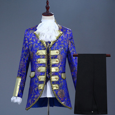 Costume de lux broderie costume bărbați costume de nuntă pentru petrecere costum de rochie smoking pentru bărbați costum de cântăreț pentru scenă