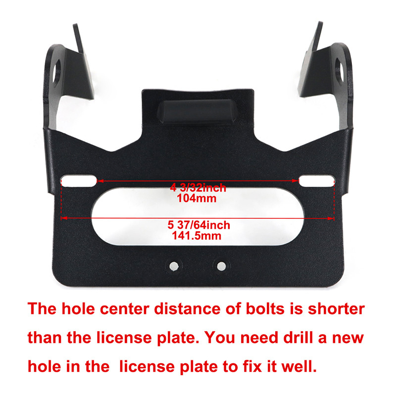 Suport pentru plăcuță de înmatriculare Suport pentru plăcuță de înmatriculare pentru Honda CBR650R CB650R 2021 2022 Suport pentru plăcuță de înmatriculare Eliminator de aripi