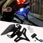 MTKRACING pentru YAMAHA YZF-R3 YZF-R25 YZFR3 YZFR25 YZF R3 R25 2017-2020 Suport plăcuță de înmatriculare LED Lumină Coadă Tidy Aripa Eliminator