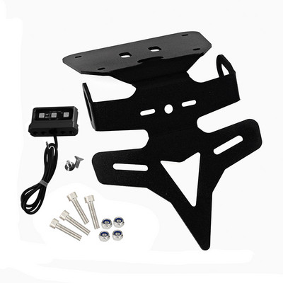 MTKRACING pentru YAMAHA YZF-R3 YZF-R25 YZFR3 YZFR25 YZF R3 R25 2017-2020 Suport plăcuță de înmatriculare LED Lumină Coadă Tidy Aripa Eliminator