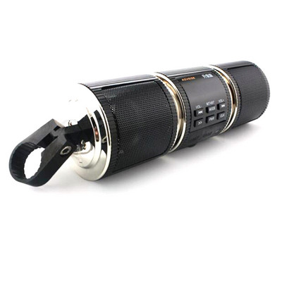 Difuzor universal pentru motociclete MP3 player, sistem radio FM BT audio, stereo HiFi, impermeabil pentru scuter bicicleta ATV