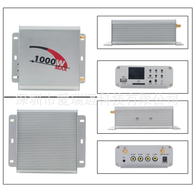 Audio Motocicletă Sistem acustic Bluetooth Difuzor Suport impermeabil Motociclete, ATV-uri, UTV-uri, Vehicule pentru vizitarea obiectivelor turistice, Cărucior de golf