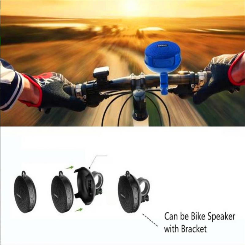 Difuzor Bluetooth fără fir pentru bicicletă în aer liber IPX7 Difuzor portabil cu ventuză rezistent la apă Difuzor cu sunet HIFI altavoz Bluetooth