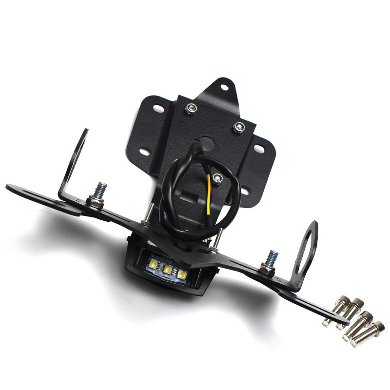 Pentru Yamaha MT 07 FZ 07 MT07 FZ07 2013-2019 Suport plăcuță de înmatriculare din spate a motocicletei Suport Suport Coadă Eliminator de aripi