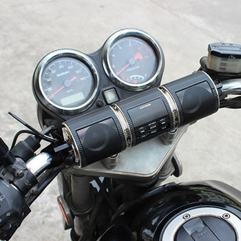 Водоустойчив BT стерео високоговорител за мотоциклет MP3 аудио система USB AUX радио високоговорител за мотоциклет Мотоциклетна електроника