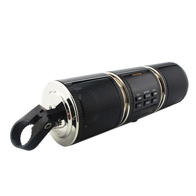 Difuzor stereo pentru motociclete BT impermeabil Sistem audio MP3 Radio AUX USB Difuzor motociclete Electronice pentru motociclete