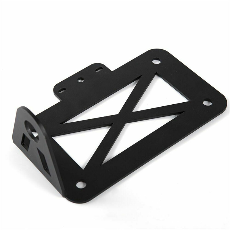 Motociklo galinio valstybinio numerio laikiklio laikiklis su LED lempute, skirta Harley Chopper Bobber