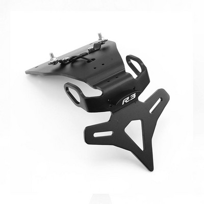 Pentru Yamaha YZF-R3 YZF R3 YZF-R25 YZF R25 Eliminator de apărătoare pentru motociclete Suport plăcuță de înmatriculare Lumină LED