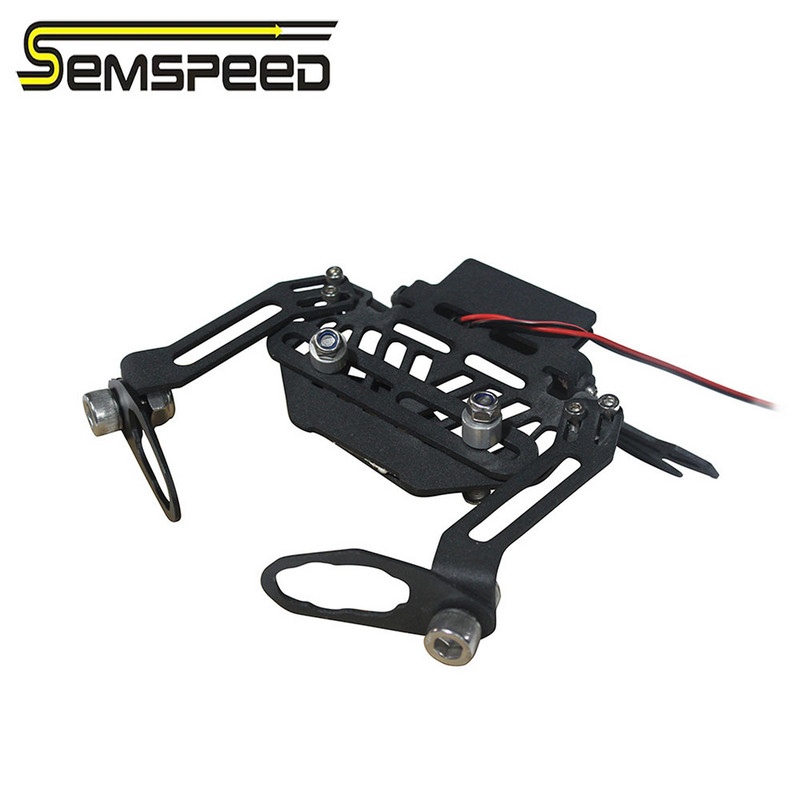 Suport pentru plăcuță de înmatriculare universal pentru motocicletă, Suport pentru plăcuță de înmatriculare, Eliminator de aripi pentru Yamaha MT-09 FZ-09 MT09 TRACER 2014-2019 2020