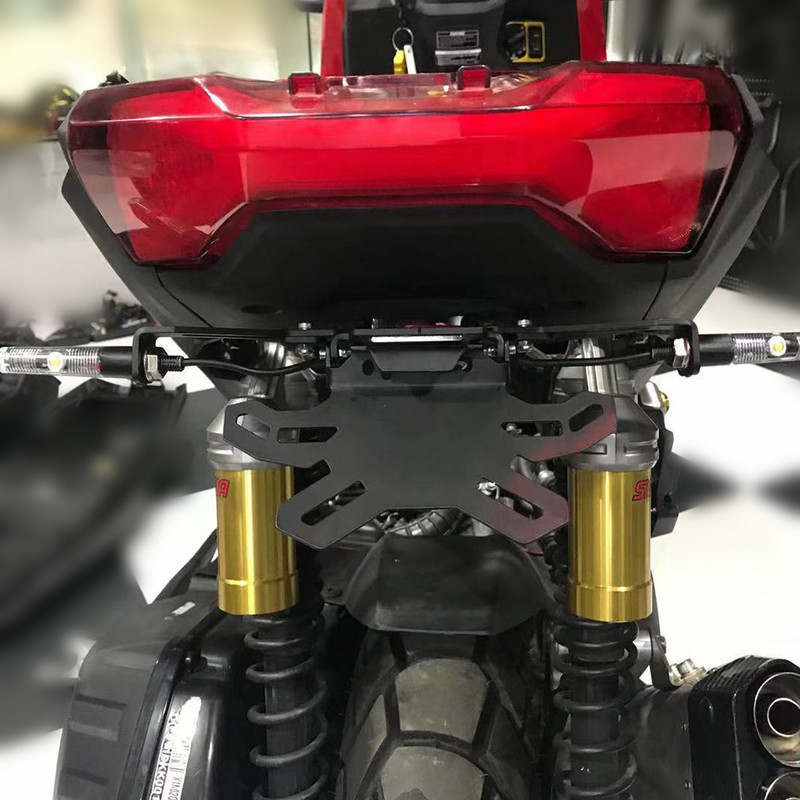 Suport pentru plăcuță de înmatriculare universal pentru motocicletă, Suport pentru plăcuță de înmatriculare, Eliminator de aripi pentru Yamaha MT-09 FZ-09 MT09 TRACER 2014-2019 2020