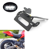 Se potrivește pentru Ducati Monster 821 Stripe DARK 2015-2017 Suport plăcuță de înmatriculare Spate Coadă Tidy Aripa Kit Eliminator Număr de înregistrare