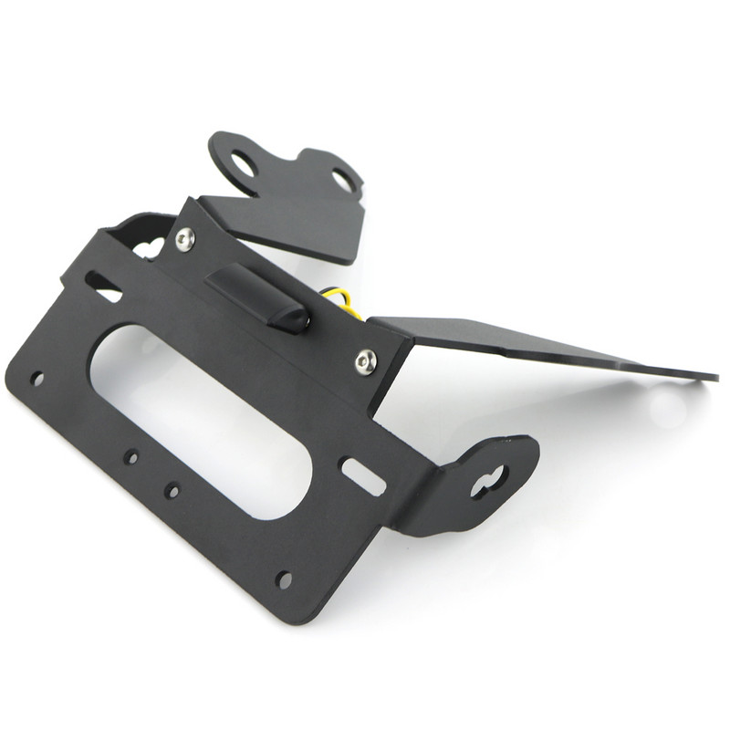 Se potrivește pentru Ducati Monster 821 Stripe DARK 2015-2017 Suport plăcuță de înmatriculare Spate Coadă Tidy Aripa Kit Eliminator Număr de înregistrare