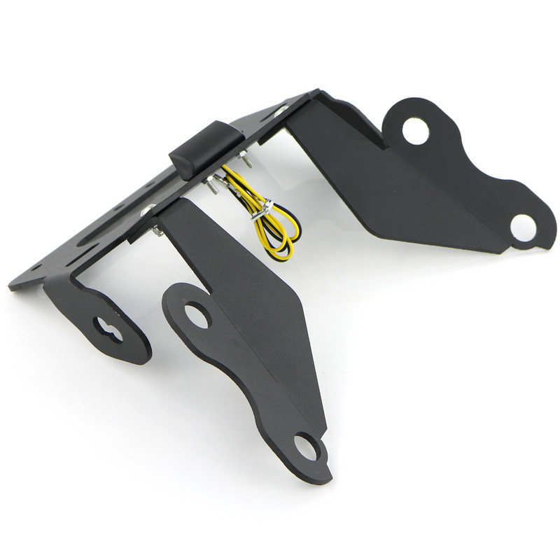 Se potrivește pentru Ducati Monster 821 Stripe DARK 2015-2017 Suport plăcuță de înmatriculare Spate Coadă Tidy Aripa Kit Eliminator Număr de înregistrare