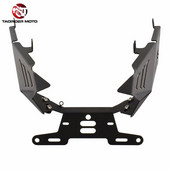 Kit de suport pentru suportul plăcuței de înmatriculare pentru Honda CBR600RR CBR 600 RR 2007 2008 2009 2010 2011 2012 Eliminator de aripi pentru coadă