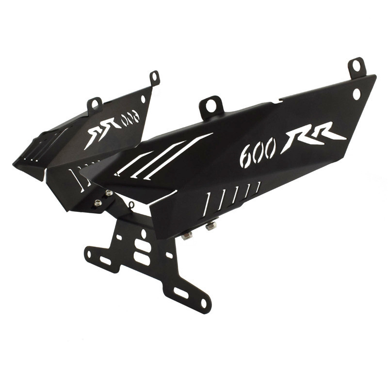 Valstybinio numerio ženklo laikiklio laikiklio komplektas, skirtas Honda CBR600RR CBR 600 RR 2007 2008 2009 2010 2011 2012 Uodegos tvarkingas sparnas