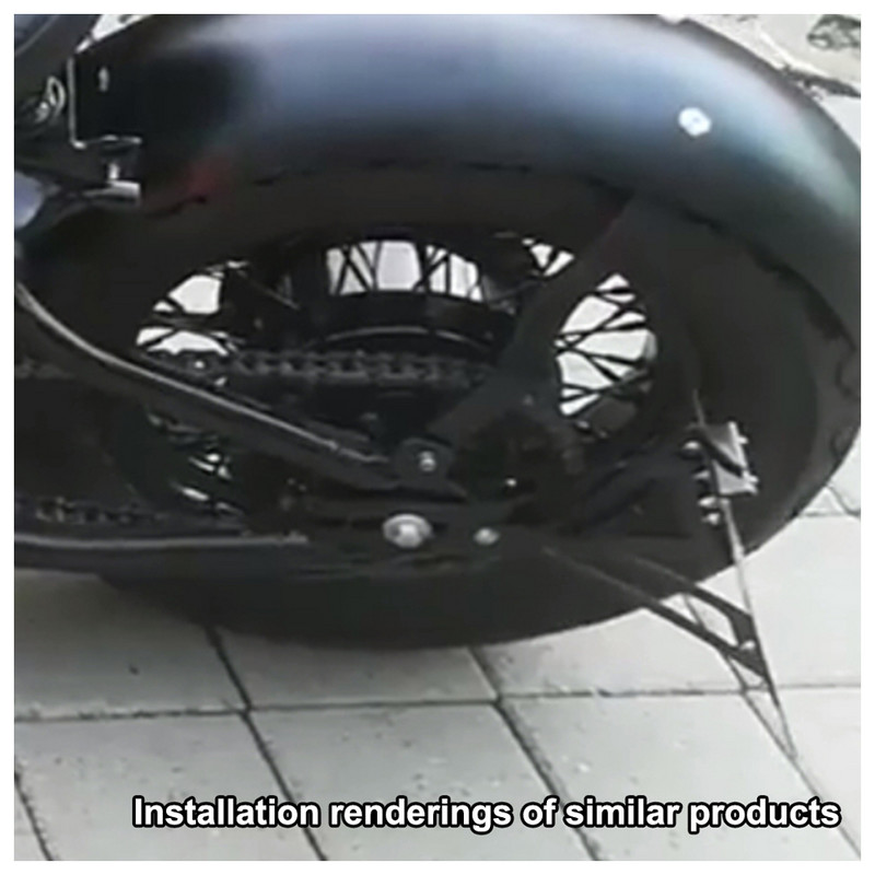 Potrivit pentru Honda Shadow VT 600 C 1988-2000 Eliminator de aripi lateral Suport plăcuță de înmatriculare cu montare laterală Suport lateral pentru plăcuță de înmatriculare