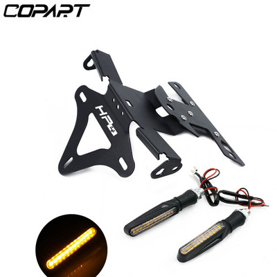 Motocicletă pentru BMW S1000R S1000 R S1000RR S 1000 RR 2010-2018 Cadru din aluminiu pentru plăcuță de înmatriculare din spate cu lumină de semnalizare